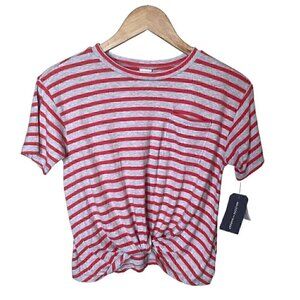 New Girls Melrose and Market Knot Front Tee Size L